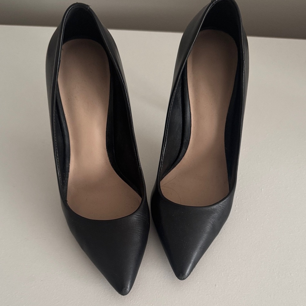 ALDO Matte Black High Heels